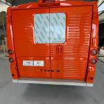 Citroen Retro modell röd